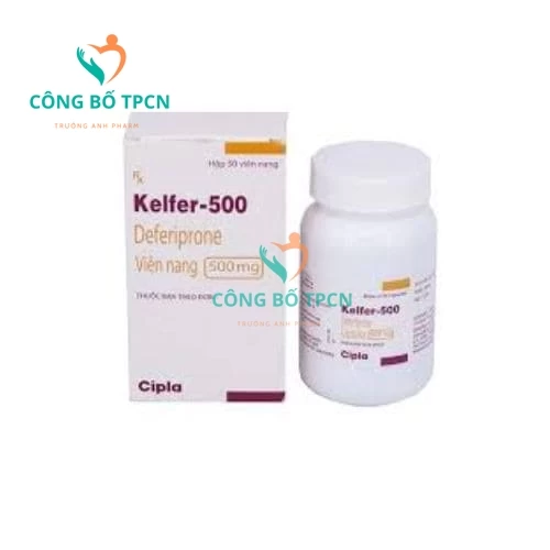 Kelfer-500 - Thuốc điều trị tan máu bẩm sinh hiệu quả của Ấn Độ